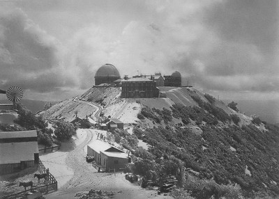 **The Lick Observatory** in the year **1900**.